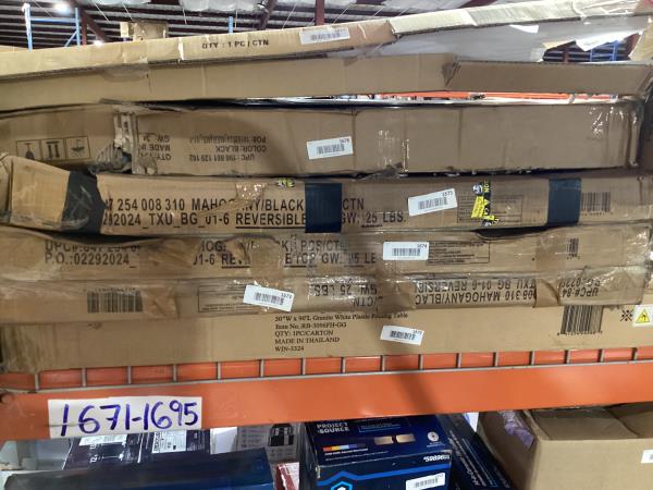 Lot # 1673 Flash Furniture Glenbrook 36'' Round Table Top $85