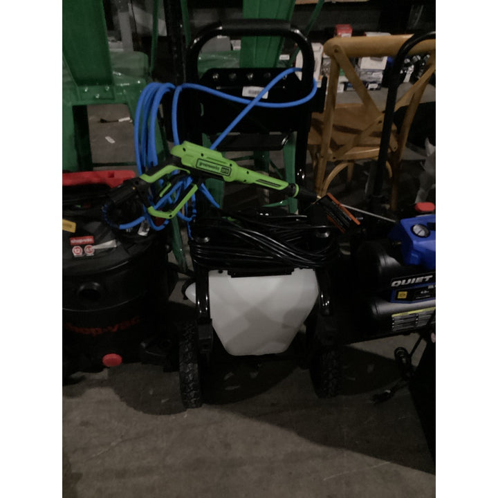 Lot # 2488 Greenworks Pressure Washer $150