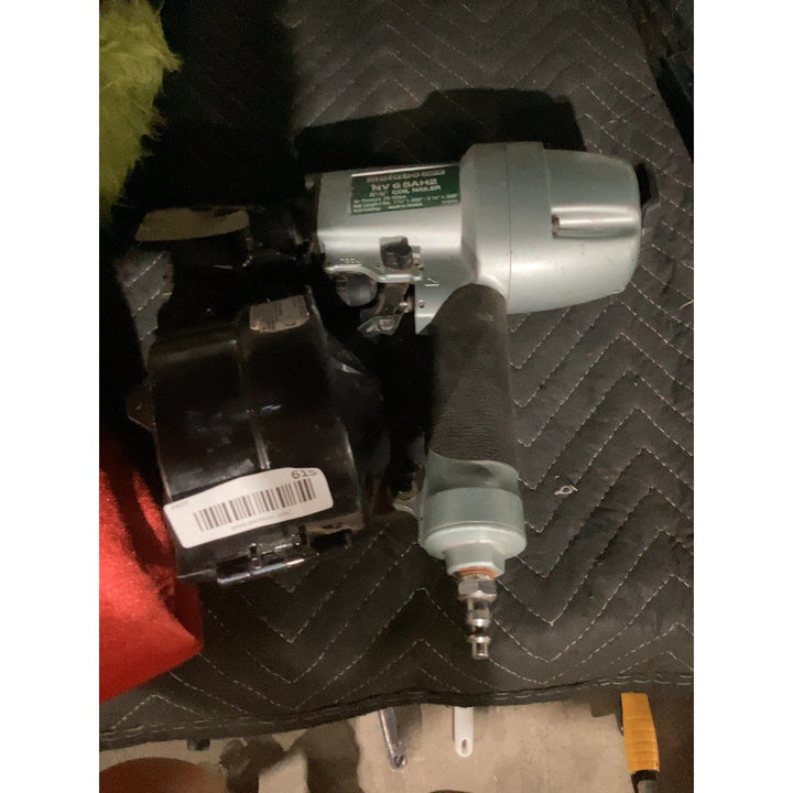 Lot # 615 Metabo HPT NV65AH2 Coil Nailer $170
