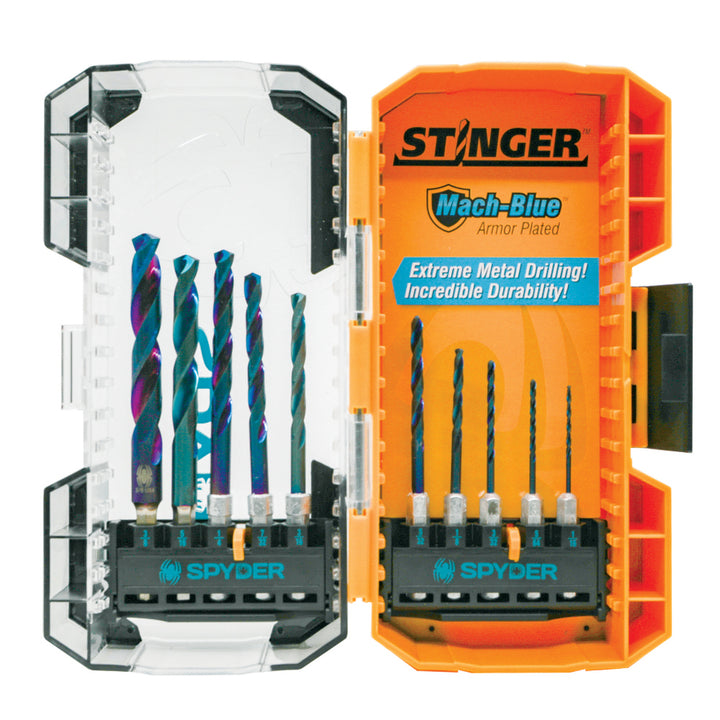 Lot # 87 Spyder 10-Piece Drill Bit Set $54.99