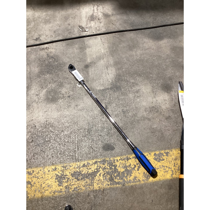 Lot # 866 PAOT S-1743 Chrome Blue Ratchet Wrench $45