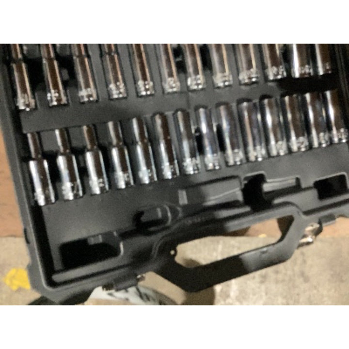 Lot # 520 KOBALT Model 10 45-Pc Socket Set $75