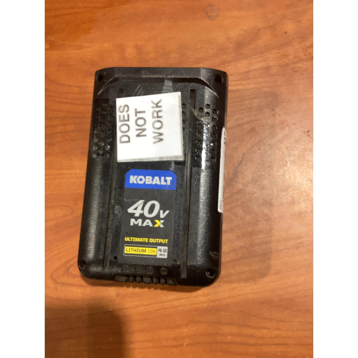 Lot # 117 Kobalt KB 440-03 Battery Does Not Work $25.00