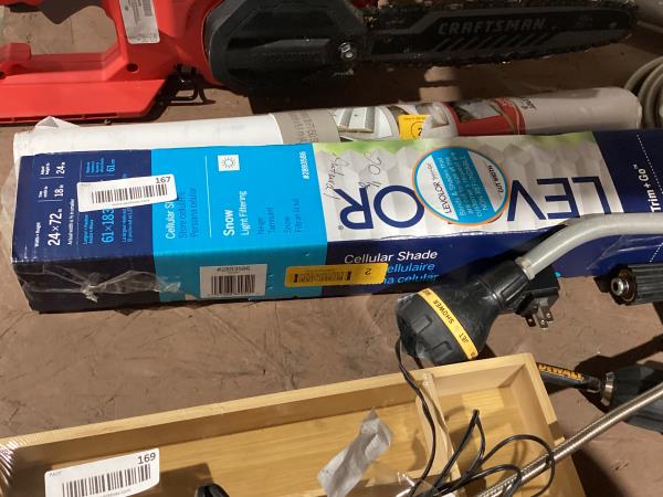 Lot # 167 LEVOLOR Trim and Go Cordless Cellular Shade $48