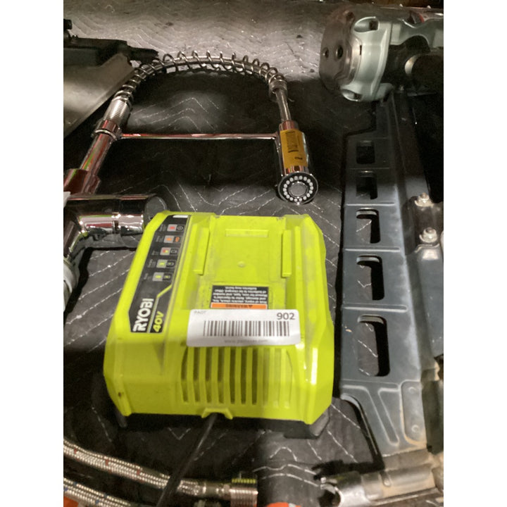 Lot # 902 Ryobi 40V Battery Charger $50