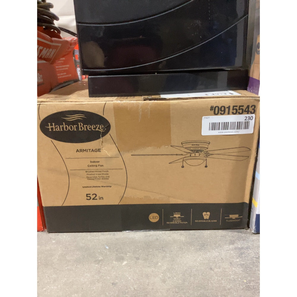 Lot # 230 Harbor Breeze Armitage Ceiling Fan $83.99