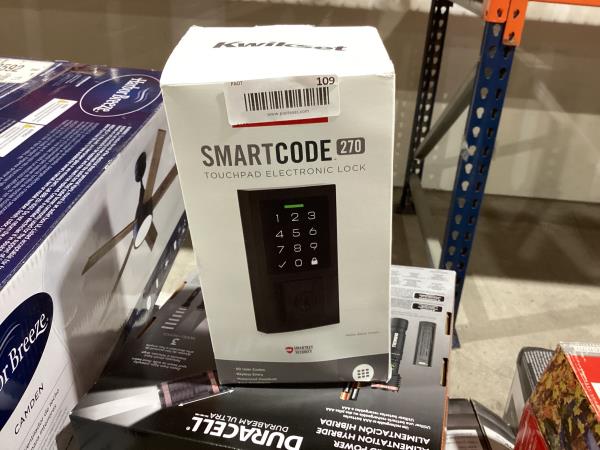 Lot # 109 Kwikset Touchpad 270 Single Cylinder $119