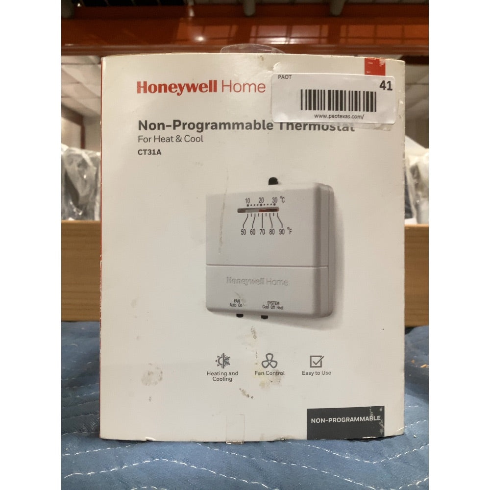 Lot # 41 Honeywell Thermostat $21.64