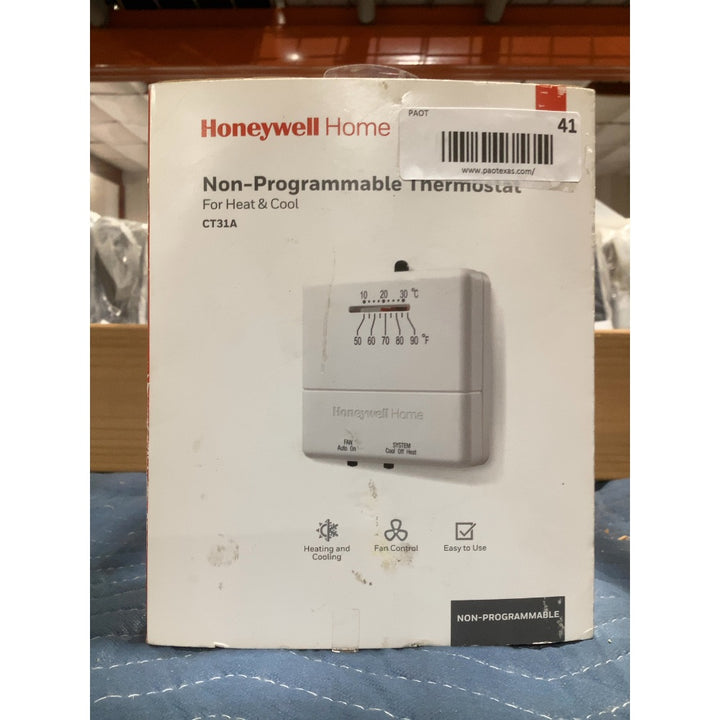 Lot # 41 Honeywell Thermostat $21.64