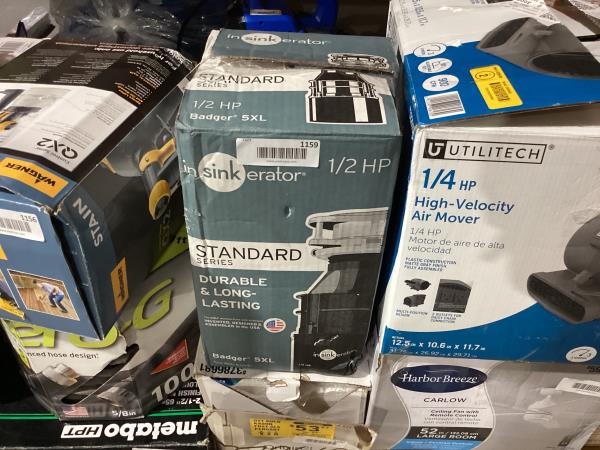 Lot # 1159 InSinkErator Badger 5XL Garbage Disposal $139