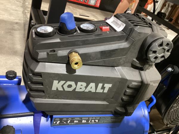 Lot # 2093 Kobalt 8Gallon Electric 150PSI Air Compressor $209