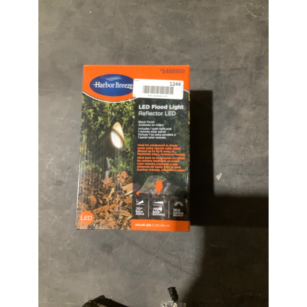 Lot # 1244 Harbor Breeze LED Flood Light $30.00