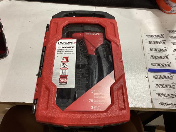 Lot # 404 Headless 1-Handed Swivel Rivet Tool Kit $27