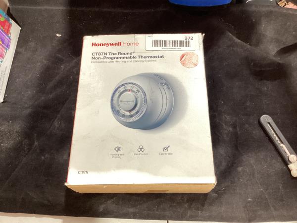 Lot # 372 Honeywell Mercury Free Round Thermostat $49
