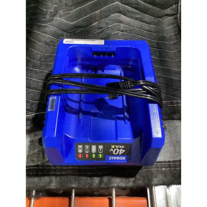 Lot # 1066 KOBALT Lithium-ion Charger KRC 840-03 - 40V MAX, 120V Input