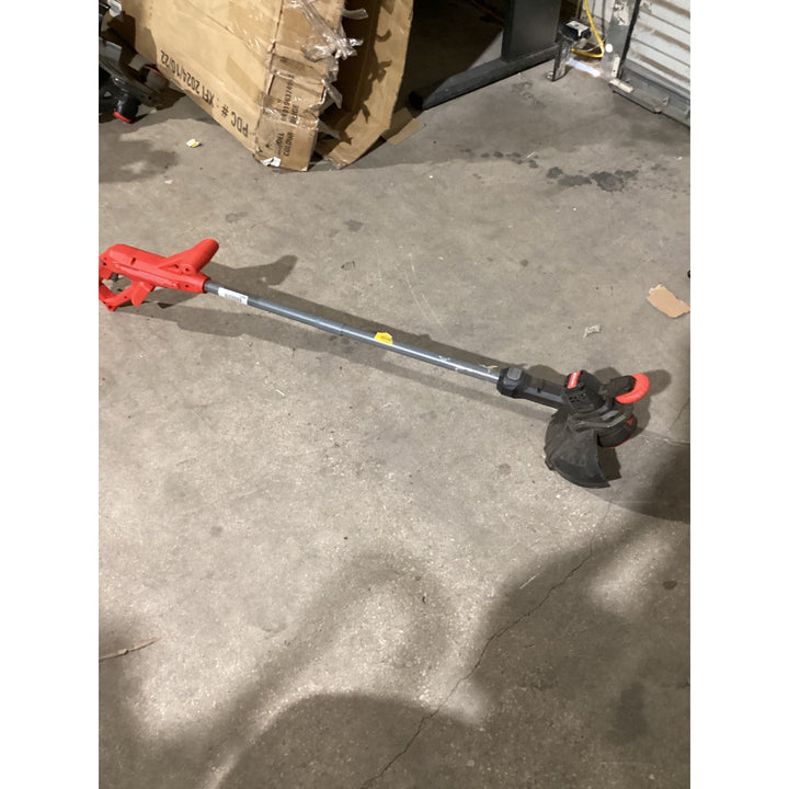 Lot # 1290 CRAFTSMAN String Trimmer CMCST915 - 20V MAX, 9000 RPM, Cordless, Red and Black