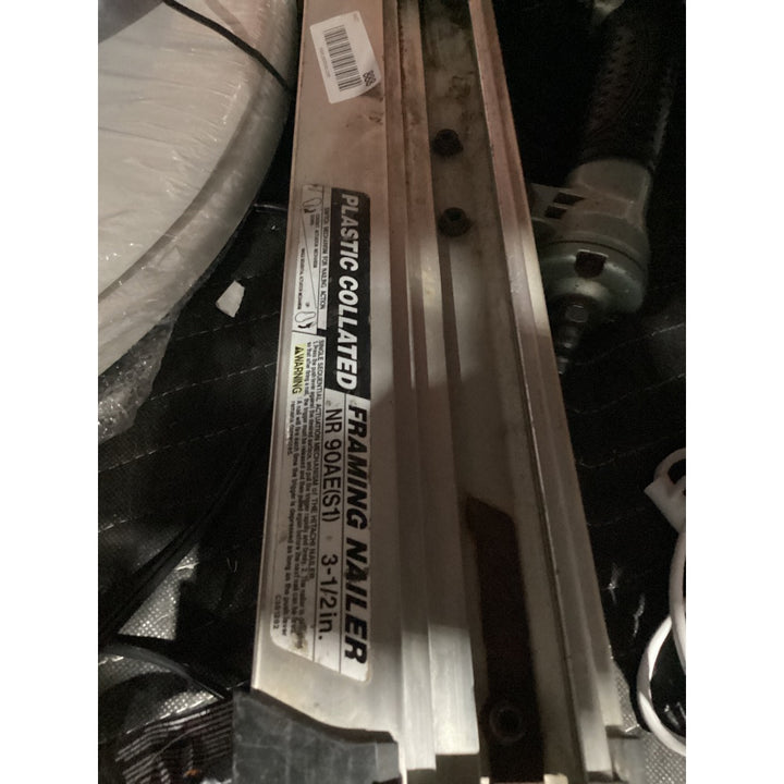 Lot # 888 Hitachi Framing Nailer NR90AES1 $160