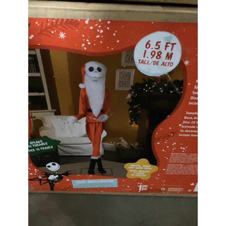 Lot # 1819 Disney Jack Skellington Santa Figure $200.00