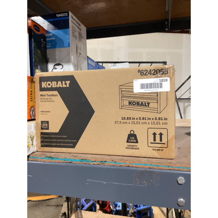 Lot # 1859 KOBALT Mini Tool Box $39.00