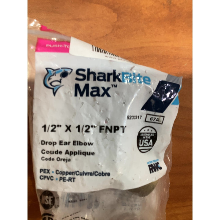 Lot # 1341 SharkBite Elbow $0.30