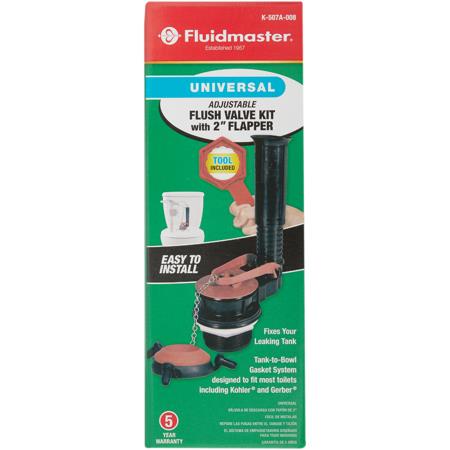 Lot # 89 Fluidmaster K-507A-008 Flush Valve Repair Kit $32.68