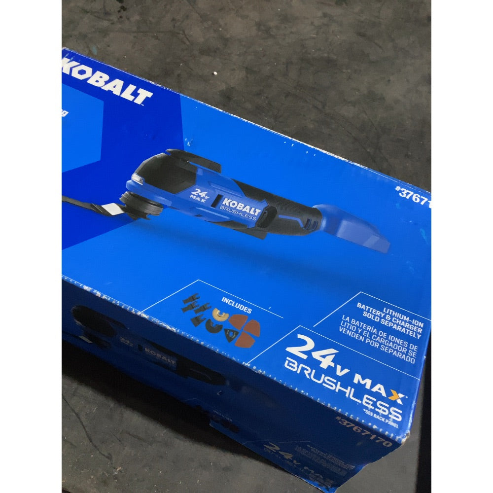 Lot # 1126 Kobalt Cordless Brushless 24-v Oscillating tool$99