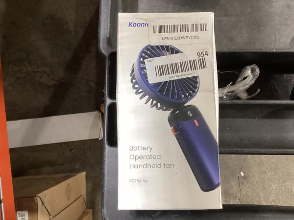 Lot # 954 Koonie Mini Fan Deep Blue 5-Speed $8