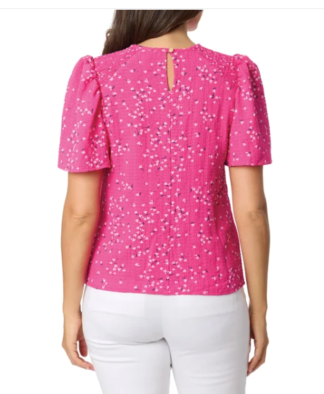 Draper James Women's Flutter Sleeve Blouse -Large