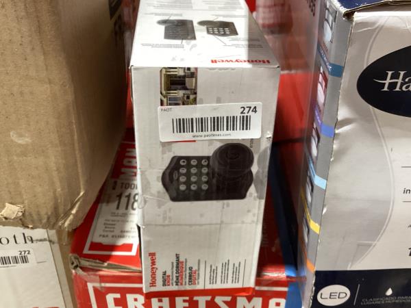 Lot # 274 Honeywell Electronic Entry Knob $87
