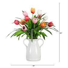 Lot # 307 Faux 23" Tulip Arrangement $39