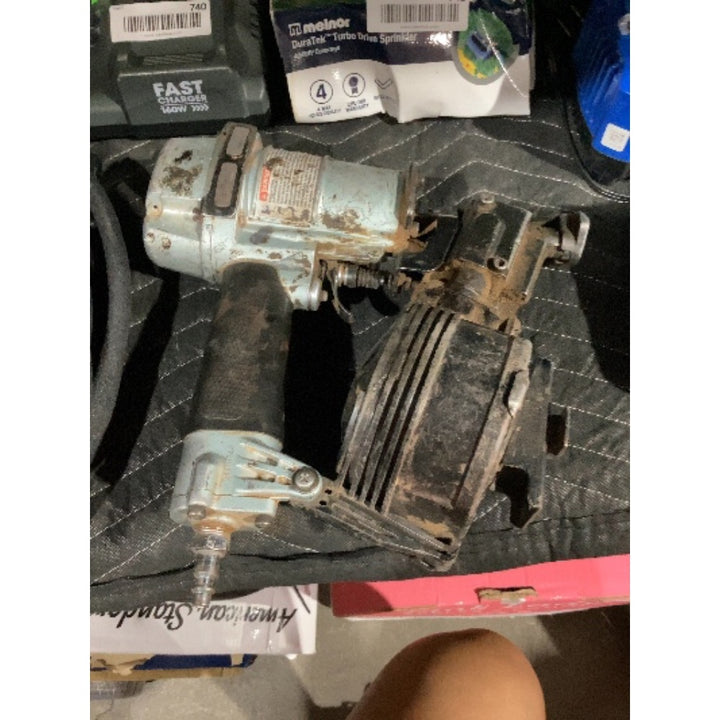 Lot # 739 Metabo HPT CG NAILER 2 Pneumatic Coil Nailer $250