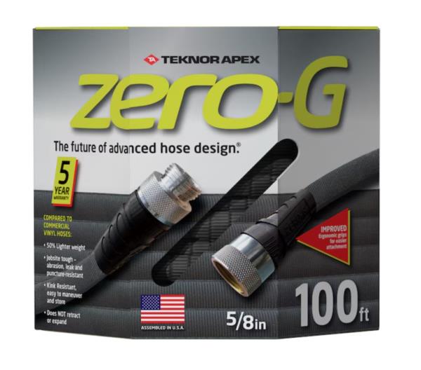 Lot # 2246 Zero-G Teknor Apex Duty Kink Free Woven Hose $68