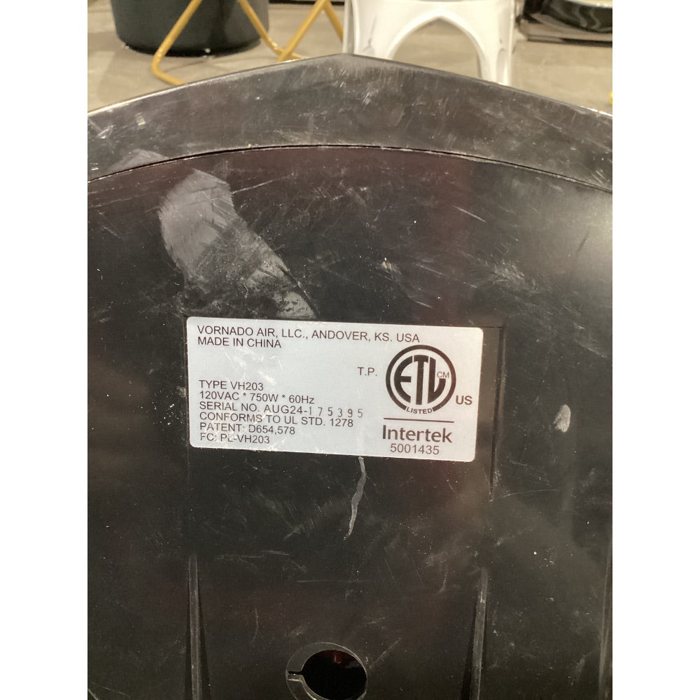 Lot # 390 Vornado Heater $35.00