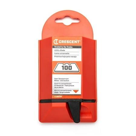 Lot # 1095 Crescent Carbon Steel Utility Razor Blade (100-Pack)