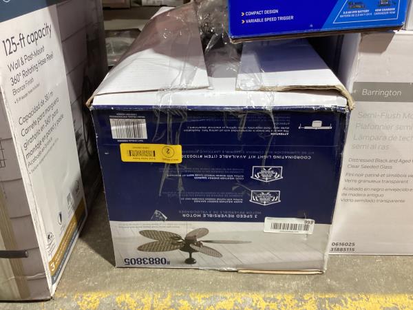 Lot # 993 Harbor Breeze Tilghman 52" Ceiling Fan $100