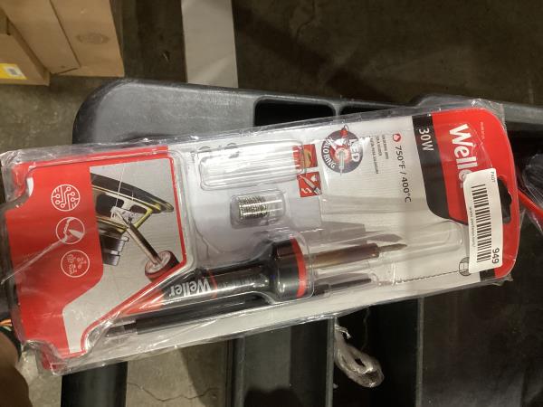 Lot # 949 Weller 30W Soldering Iron LED Halo $28
