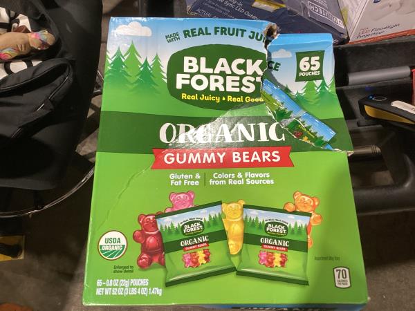 Lot # 1775 Black Forest Organic Gummy Bears