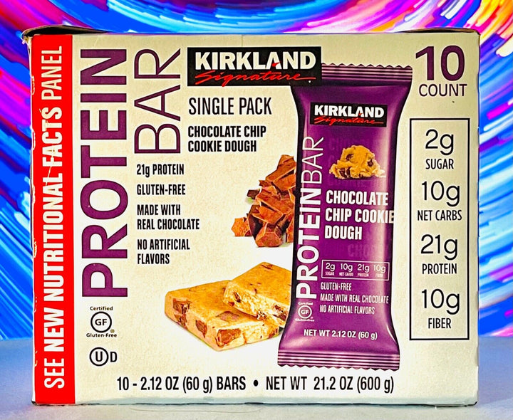 Lot # 562 Protein Bar, Chocolate Chip Cookie Dough $29