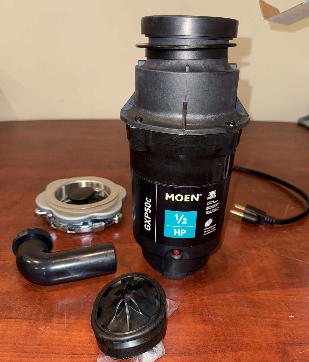 MOEN Garbage Disposal Prep GXP50c (Open Box)
