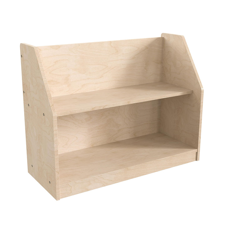 Lot # 1549 Flash Furniture MK-KE19226-GG Natural 2 Tier Display Shelf