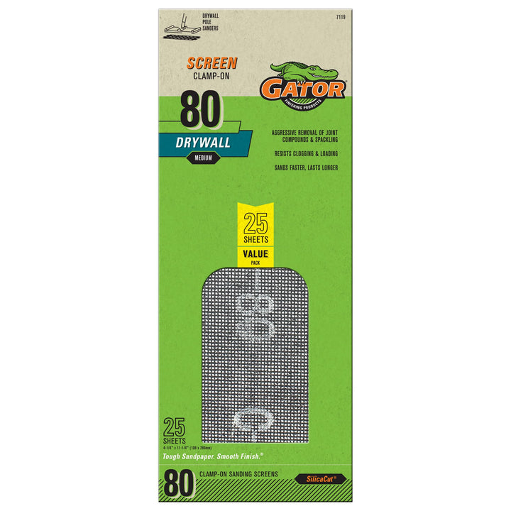 Lot # 1205 Gator Drywall Sandpaper $28.97