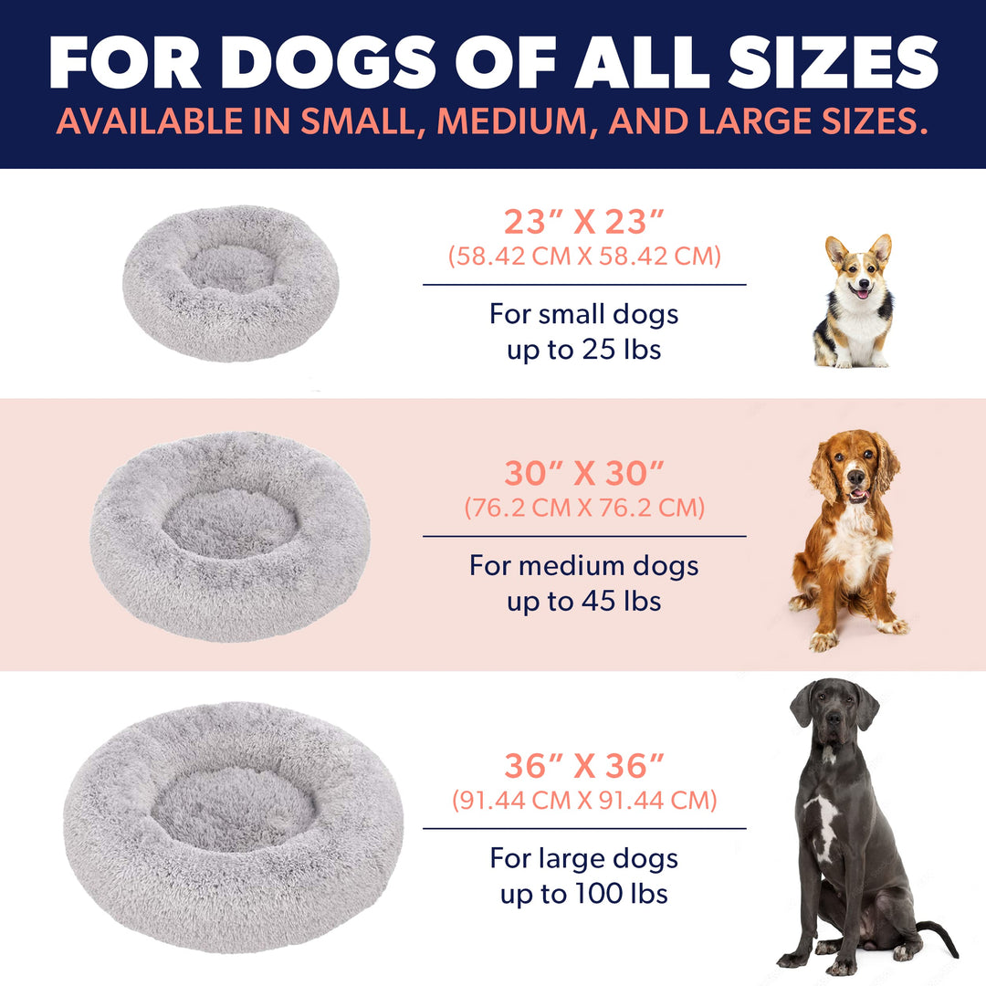 Lot # 2057 Active Pets Small Dog Bed, Calming Orthopedic Pet Bedding for Anxiety Relief, Joint Support & Comfort, Washable Dog Furniture, SM 25lbs, Pink