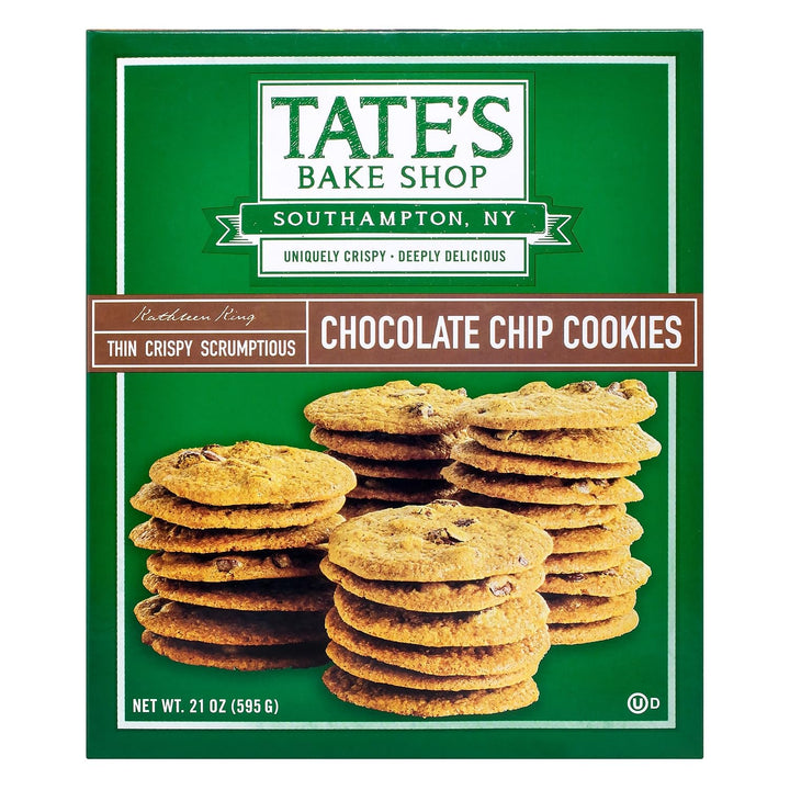 Lot # 1096 Tates Thin Crispy Chocolate Chip Cookies $14