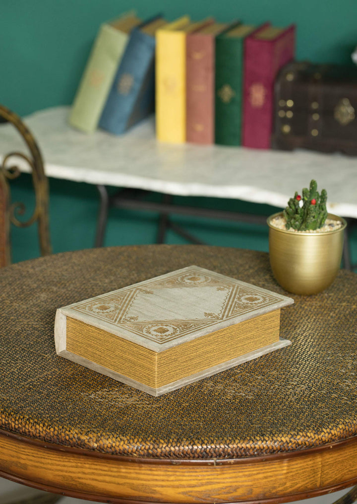 Lot # 1242 Vintiquewise Book Storage Box White $17.00