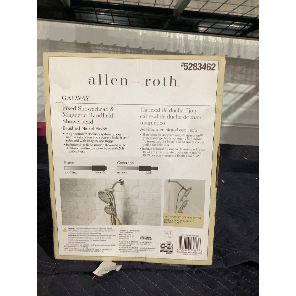 Lot # 1007 Allen  Roth Shower Head $54.99