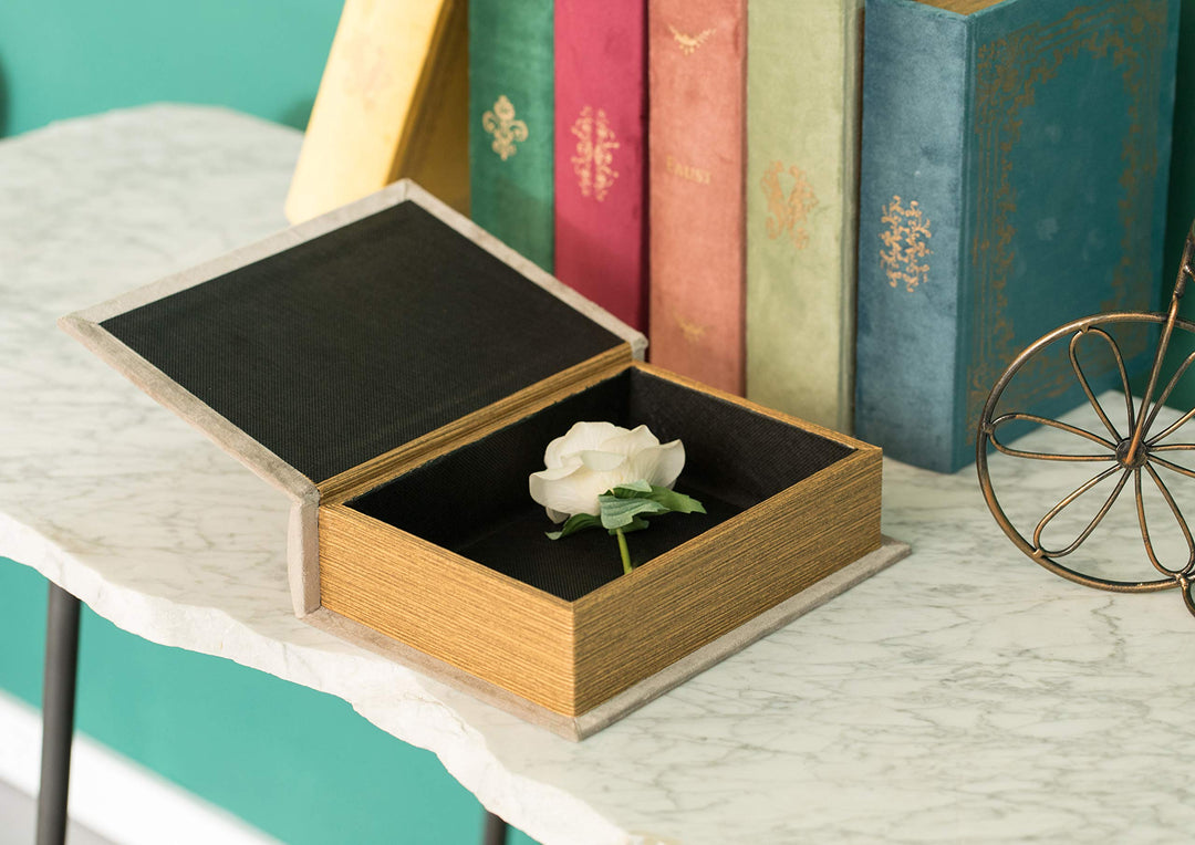 Lot # 1242 Vintiquewise Book Storage Box White $17.00