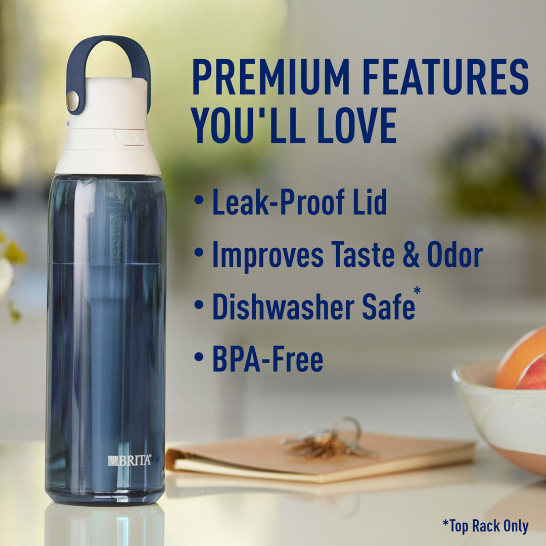 Lot # 969 Brita 26oz Filtered Water Bottle Night Sky $13.00