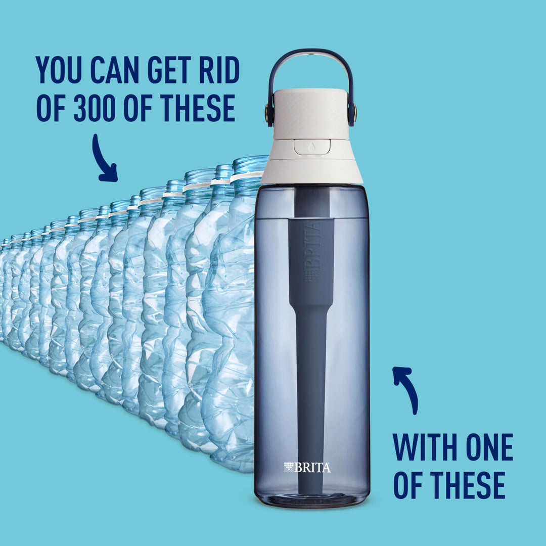 Lot # 969 Brita 26oz Filtered Water Bottle Night Sky $13.00