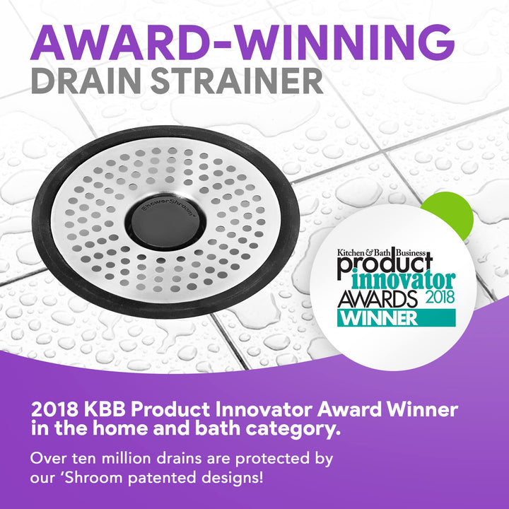 Lot # 1224 ShowerShroom Shower Drain Protector $12.00