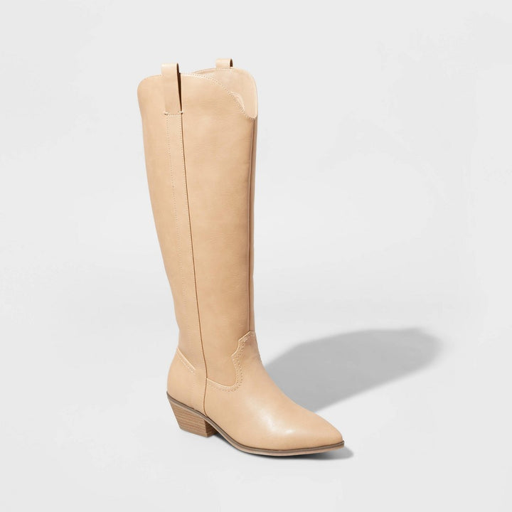Lot # 1433 Women's Sommer Western Boots Light Brown 8 $31